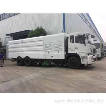 6x4 drive type 13 tons pavement cleaning truck